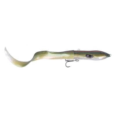 Воблер Savagear 3D Hard Eel Tail Bait 17 40g SS 10-Green Silver 50258