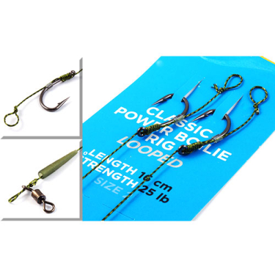 Оснастка волосяная Nautilus Classic Power Boilie Rig 16см 25lb #6