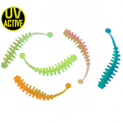 Силиконовая приманка Balzer Trout Collector UV 5см Сыр цв. Mix4 (уп.10 шт) (16088 405)