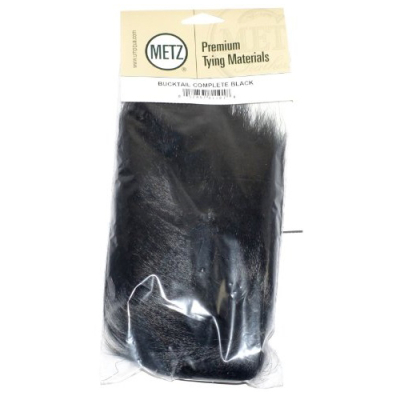 Мех хвост Metz Bucktail Complete Black 81101