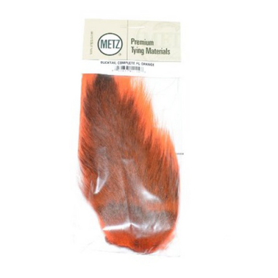 Мех хвост Metz Bucktail Complete Fl. Orange 81114