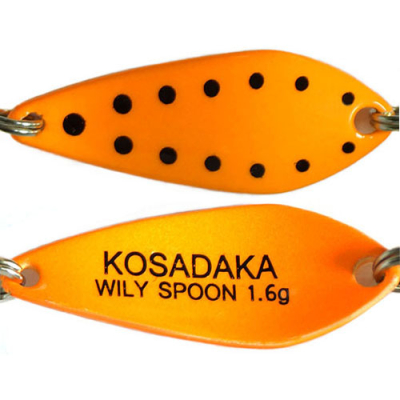Блесна Kosadaka Trout Police Wily Spoon 1.6g, 27mm, цвет D77 TL-WS-D77
