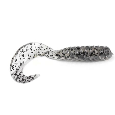 Мягкая приманка Yum Riverside Curl Tail 4-12 Salt Pepper