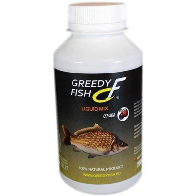 Ликвид микс GreedyFish Liquid Mix (вкус сливы) 0,25л.