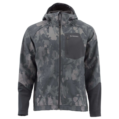 Куртка Simms Katafront Hoody, Hex Flo Camo Carbon, L