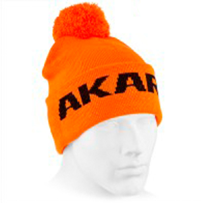 Шапка Akara Sport Winter Pompon Orange 4