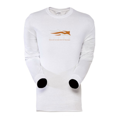 Футболка Sitka Alaska Word Map LS цв. White р. XXL