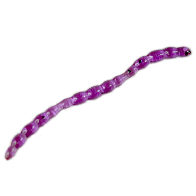 Силиконовая приманка Russian Bass Мотыль искусственный 48 мм. цвет #021, активный аттрактант.