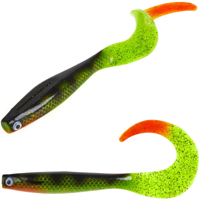 Силиконовая приманка Lucky John 3D BBS Series Kubira Fire Tail 7,0" (17,50)/PG41 1шт.