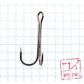Крючок двойник KOI "DOUBLE HOOK", размер 2 (INT), цвет BN (10 шт.)