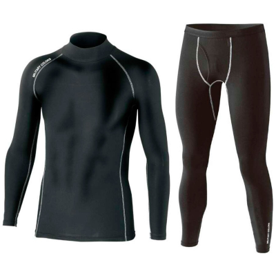 Термобельё комплект Daiichiseiko MC WM Under Shirt-Pants BK LL