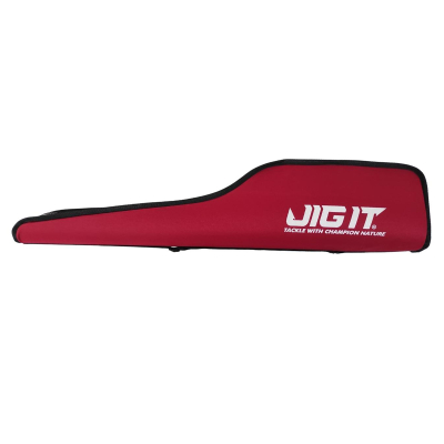 Чехол для зимних удилищ Jig It полужесткий, Red, l - 80 см