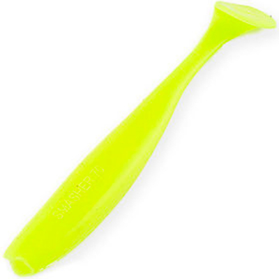 Силиконовая приманка Akara Smasher 125 цвет 04Y (3 шт.)