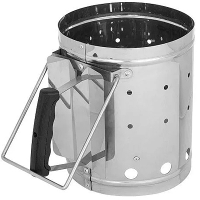 Стартер для быстрого розжига угля Smart, 7л, нержавеющая сталь Helios (HS-KP-03)