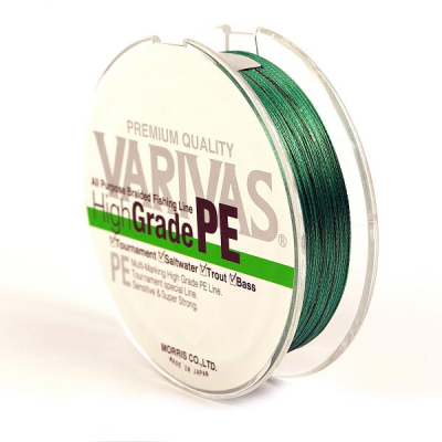 Шнур плетеный Varivas High Grade PE 150m Green #1.2 14.9LB