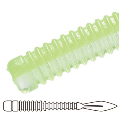 Силиконовая приманка Major Craft Para Worm PW-AJIFLAT 2.3" цв. #061