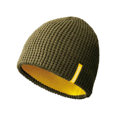 Шапка Shimano Knit Watch Cap CA-084M цв. Коричневый-хаки размер Regular