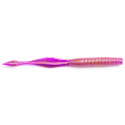 Силиконовая приманка Fish Arrow Candle Tail 3.5" цв. 198 Brown Grape/Black