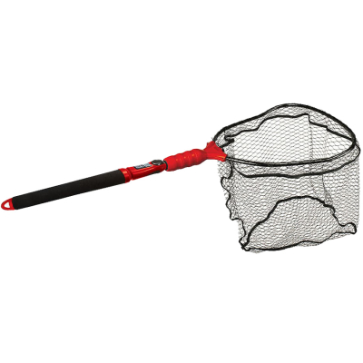 Подсак EGO S2 Slider, Compact Landing Nets, рукоять 45-91см, нетонущ (обруч 43х48см, гл41см,сеть ПВХ)