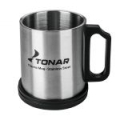 Термокружка 300ML с пластиковой крышкой и подставкой Tonar T.TK-004-300