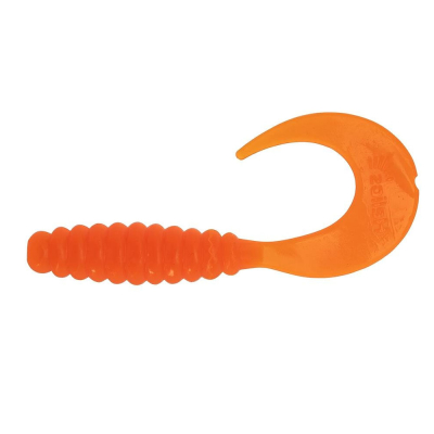 Силиконовая приманка Helios Credo 2,35"/6,0 см Orange 7шт. (HS-10-024)