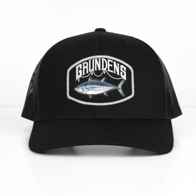 Кепка Grundens Bluefin Trucker, Solid Black, One Size