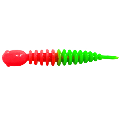 Силиконовая приманка Trout Bait Chub 50 Сыр цв. 32 (Red-Green)