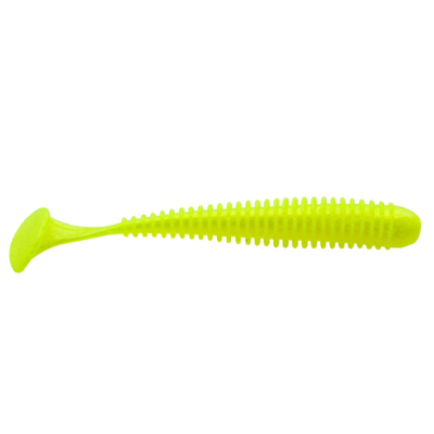 Виброхвост Mottomo Noise 8,75см Chartreuse Silk Glow 5шт.