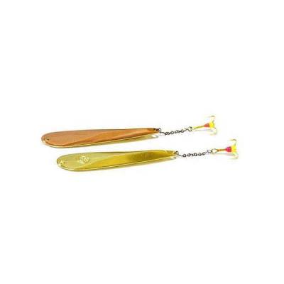Блесна зимняя Nils Master Snub Head 75mm 20g цв. 015 C/B