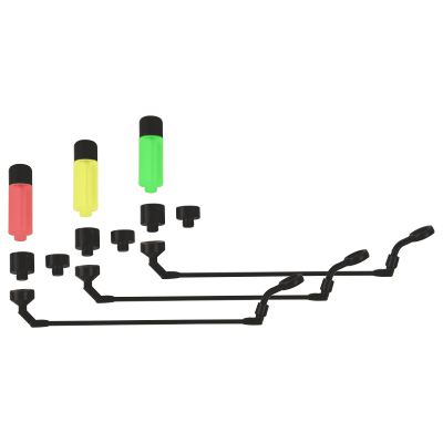 Набор сигнализаторов механических Prologic SNZ Chubby Long Swing Indicator Set 3 Rods