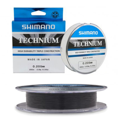 Леска Shimano Technium 200м 0,285мм 7,5кг New
