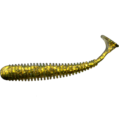 Виброхвост Merega Dancing Worm 75мм 2,5гр. цвет Z100, кальмар (уп.8 шт)