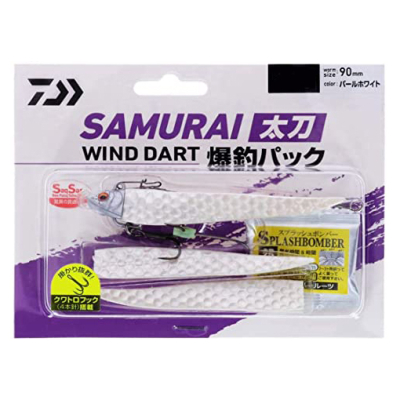 Приманка Daiwa Samurai Tachi Wind Dart Bakuchou Pack 18g цв. Pearl White