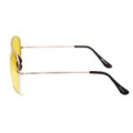 Очки поляризационные металл. Kosadaka SG8516Y (желтые линзы)
