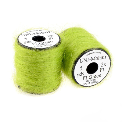 Нить UNI Mohair Flou. Green