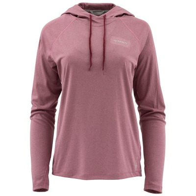 Термофутболка Simms Women's Solarflex Hoody, Garnet Heather, L