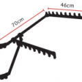 Держатель для китов (8 уд.) Colmic Double Top Kit Rest (8 Place Posti) (AP001A)