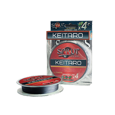 Шнур Sprut Keitaro Ultimate Braided Line x4 (140m/Space Gray/0,12mm/9,1kg)