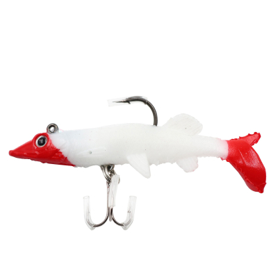 Приманка оснащенная Namazu PVC Pike 120мм 29гр. цвет 09 (2 шт.)