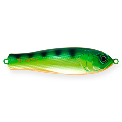 Блесна колеблющаяся Strike Pro Salmon Profy 150, 150 мм, 94 гр, Тройник, цвет: A45E Natural Perch (PST-03B#A45E/A45E) (9931325)