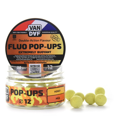 Поп-апы Van Daf Мед, 12мм, желтый  (25шт.)