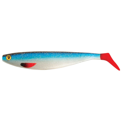 Силиконовая приманка Fox Rage Pro Shad Firetails II 9"/23cm цв. Midnight Shiner NSL930