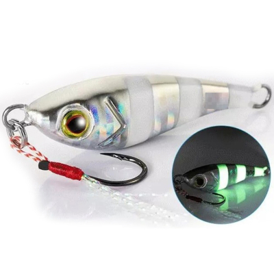 Блесна Ecooda Flexible Metal Bait 25g 45мм цвет 004, крючок assist, micro jig