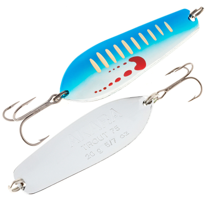 Блесна колеблющаяся Akara Action Series Trout 75 20 гр. цвет AB21