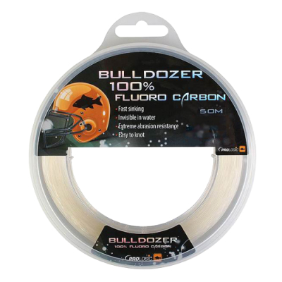 Шок-лидер Prologic Bulldozer 100% Fluoro Carbon 50m 30lbs 13.8kg 0.50mm 47213