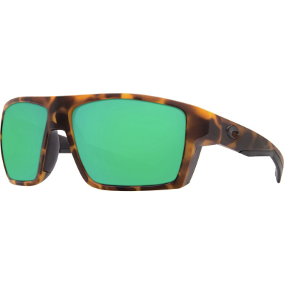 Очки поляризационные Costa Bloke 580G Matte Retro Tortoise/Green Mirror 580G, XLarge