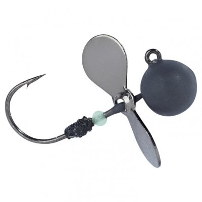 Джиг-головка с пропеллером Balzer Shirasu Micro Jig Prop #6 3 гр. (уп.3 шт) (13753 103)