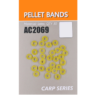 Резинка для пеллетса из латекса Orange, диаметр 4 мм, в уп. 30 шт