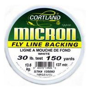 Леска Cortland Micron White Backing 30lb 138m цвет White (135093)