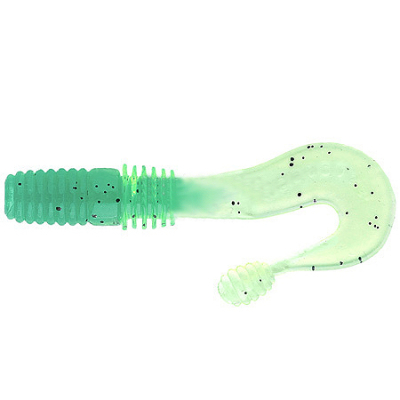 Силиконовая приманка Megabass Counter Grub 5" цв. 00A3 Green Tea